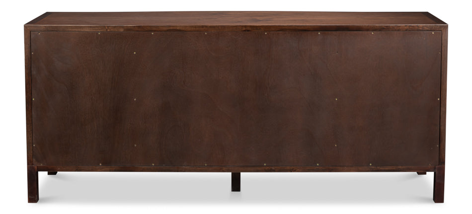 Sarreid Southport Four Doors Wood Credenza