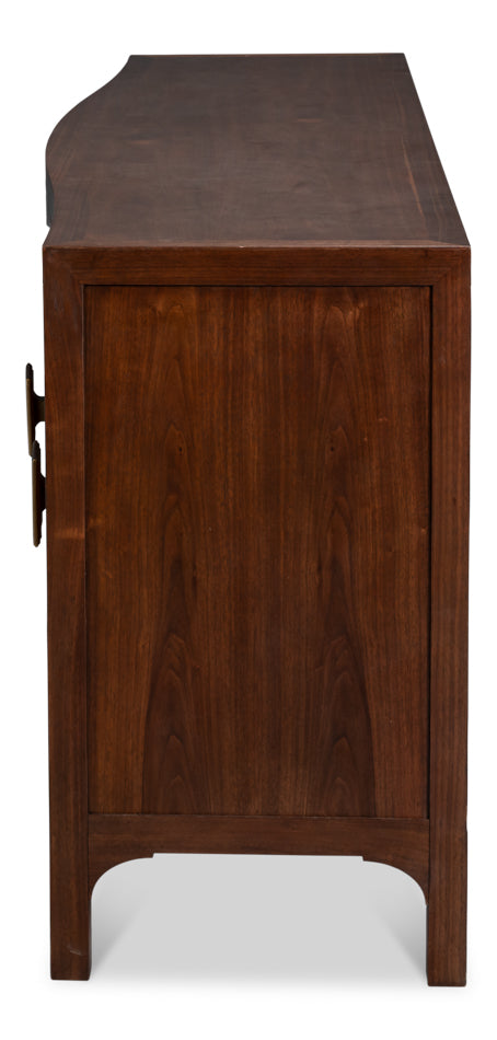Sarreid Southport Four Doors Wood Credenza