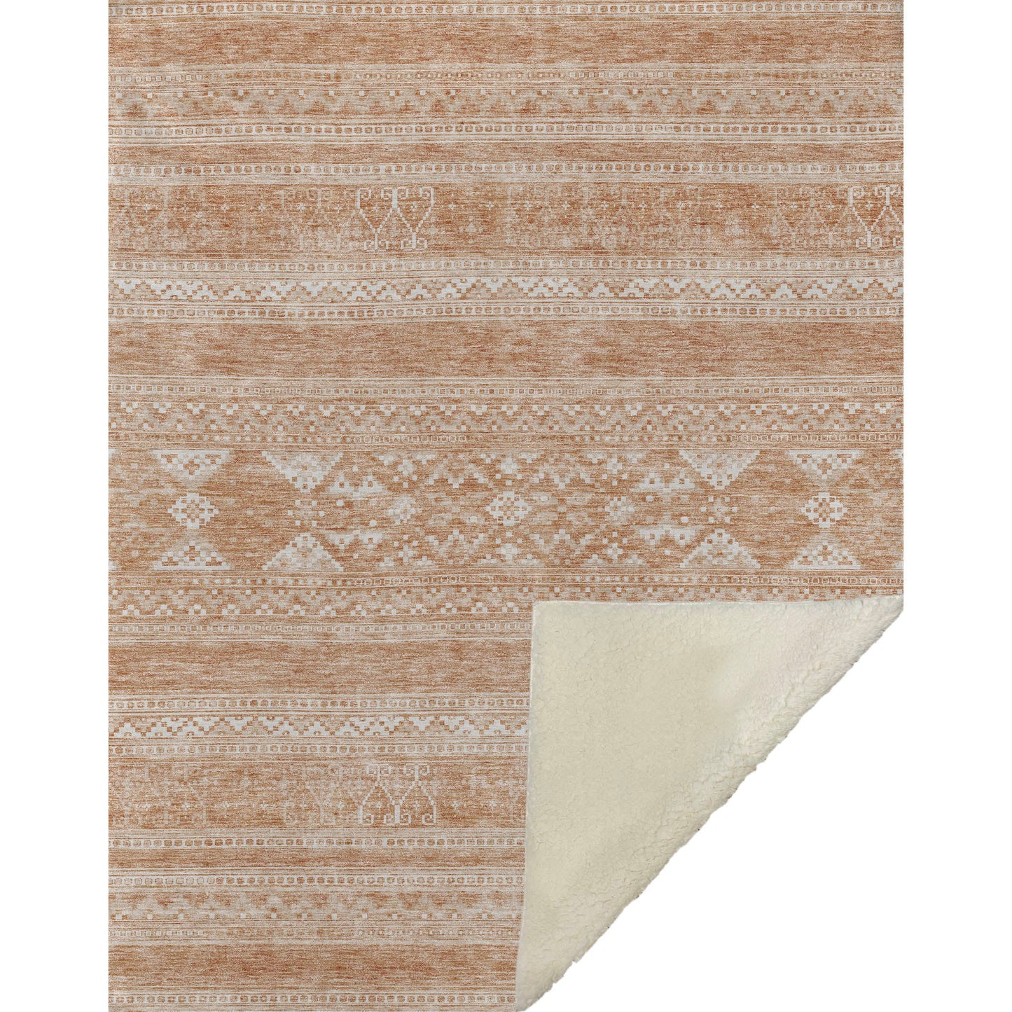 Addison Rugs Southwest Copper Washable Indoor-Outdoor Rug