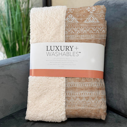 Addison Rugs Southwest Copper Washable Indoor-Outdoor Rug