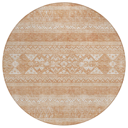 Addison Rugs Southwest Copper Washable Indoor-Outdoor Rug