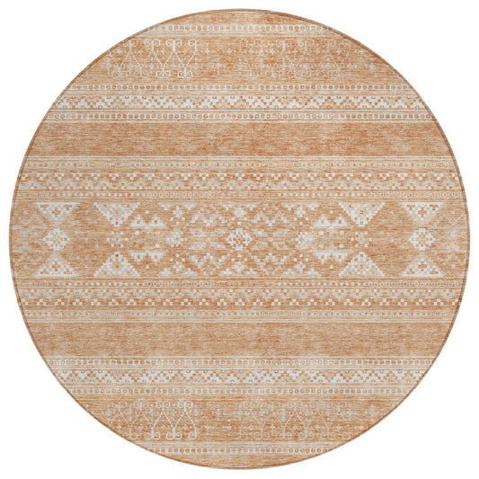 Addison Rugs Southwest Copper Washable Indoor-Outdoor Rug