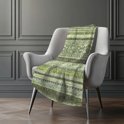 Addison Rugs Southwest Green Washable Indoor-Outdoor Rug