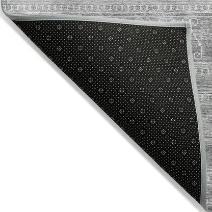 Addison Rugs Southwest Grey Washable Indoor-Outdoor Rug