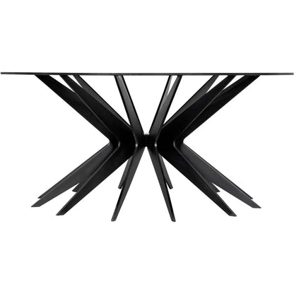 Spider Coffee Table, Black Metal