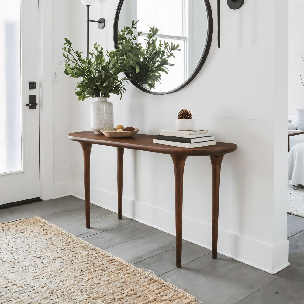 Zuo Modern Spiker Solid Wooden Console Table