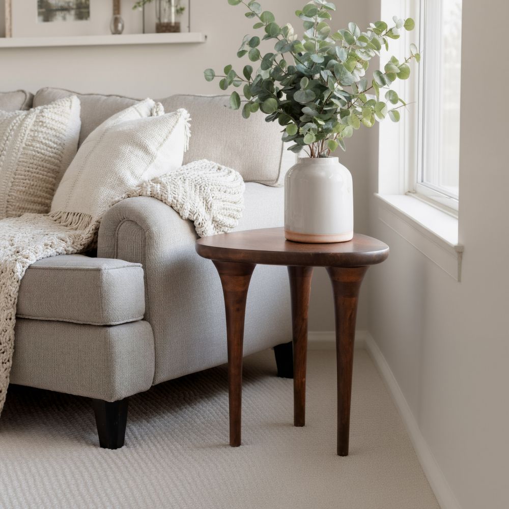 Zuo Modern Spiker Solid Wooden Side Table
