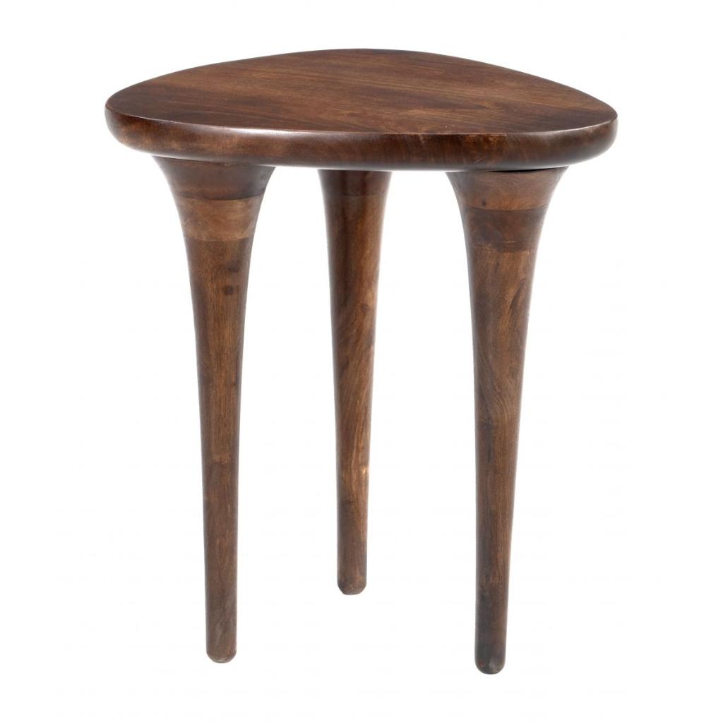 Zuo Modern Spiker Solid Wooden Side Table