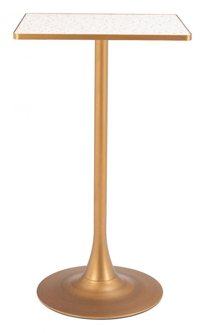 Zuo Modern Spot Wood Top Square Bar Table