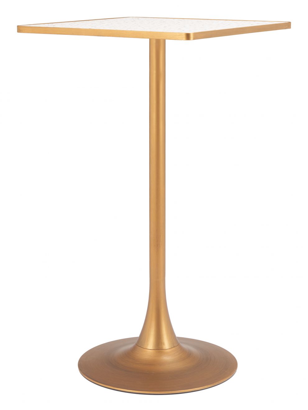 Zuo Modern Spot Wood Top Square Bar Table