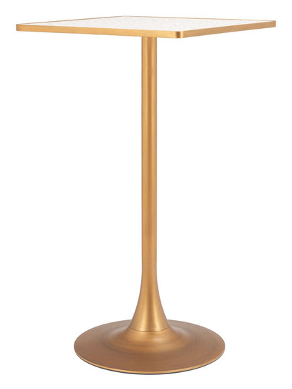 Zuo Modern Spot Wood Top Square Bar Table