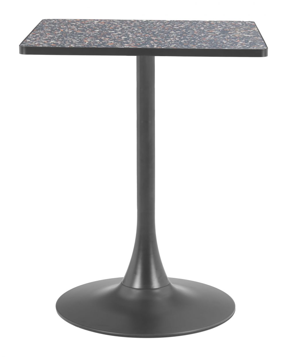 Zuo Modern Spot Wood Top Square Bistro Table