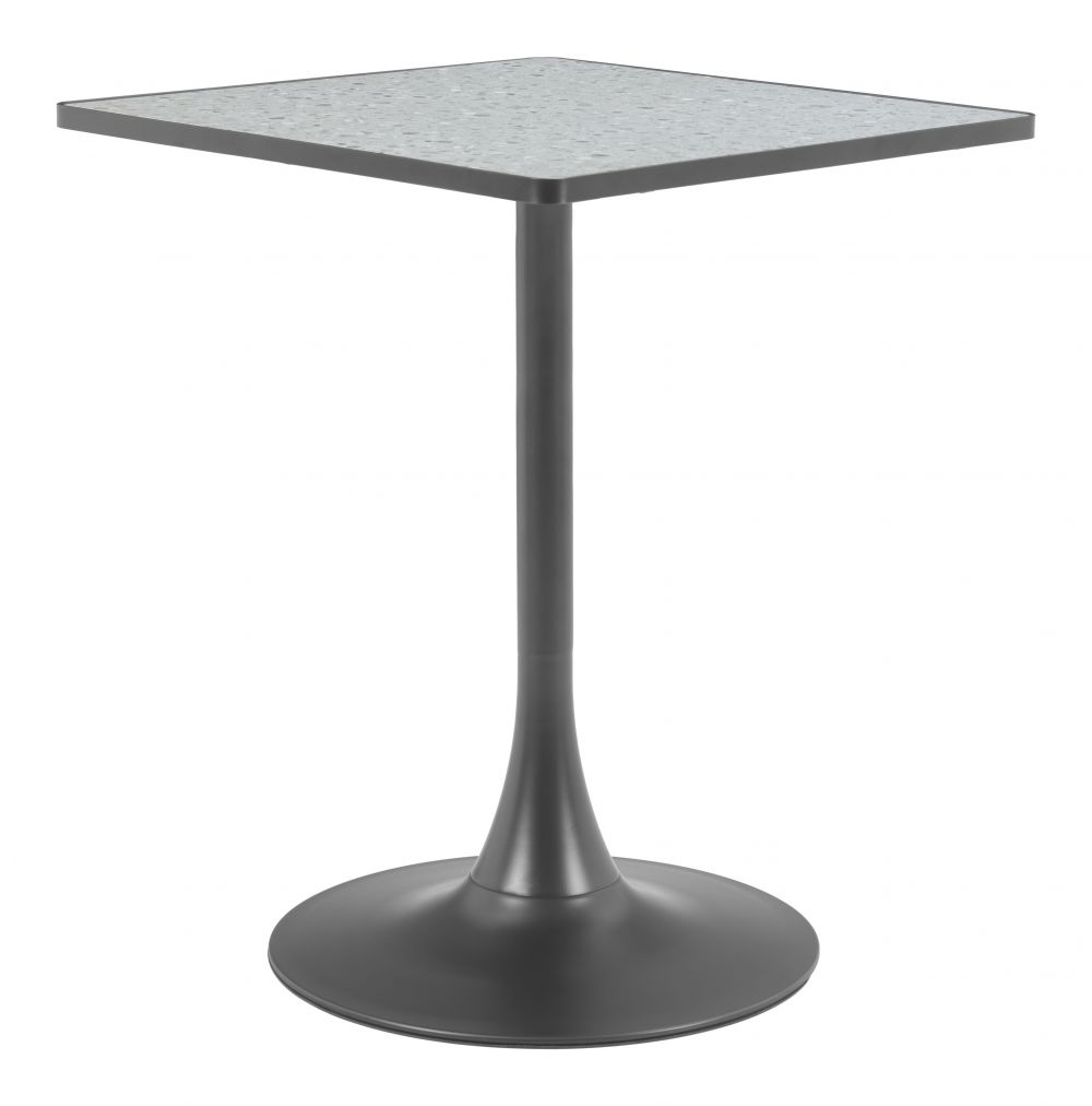 Zuo Modern Spot Wood Top Square Bistro Table