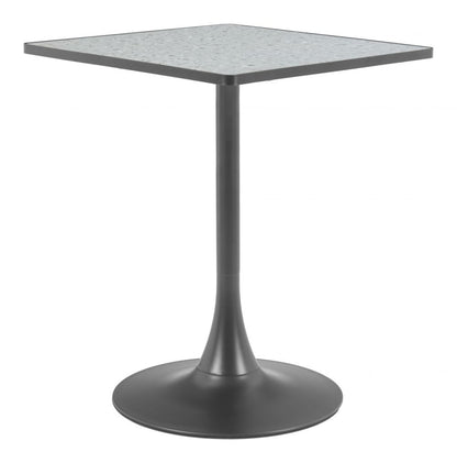 Zuo Modern Spot Wood Top Square Bistro Table