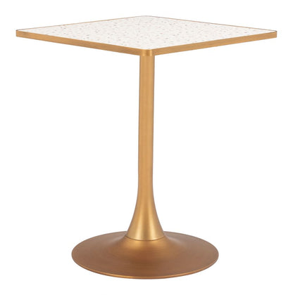 Zuo Modern Spot Wood Top Square Bistro Table