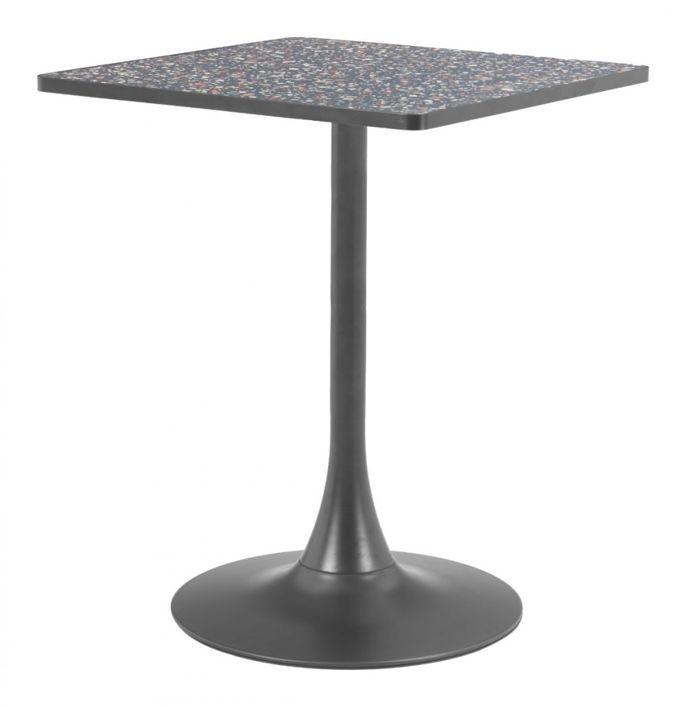 Zuo Modern Spot Wood Top Square Bistro Table