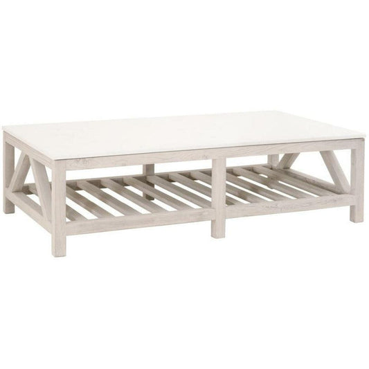 Spruce Coffee Table White Wash Pine White Quartz Coffee Tables Sideboards and Things By Essentials For Living