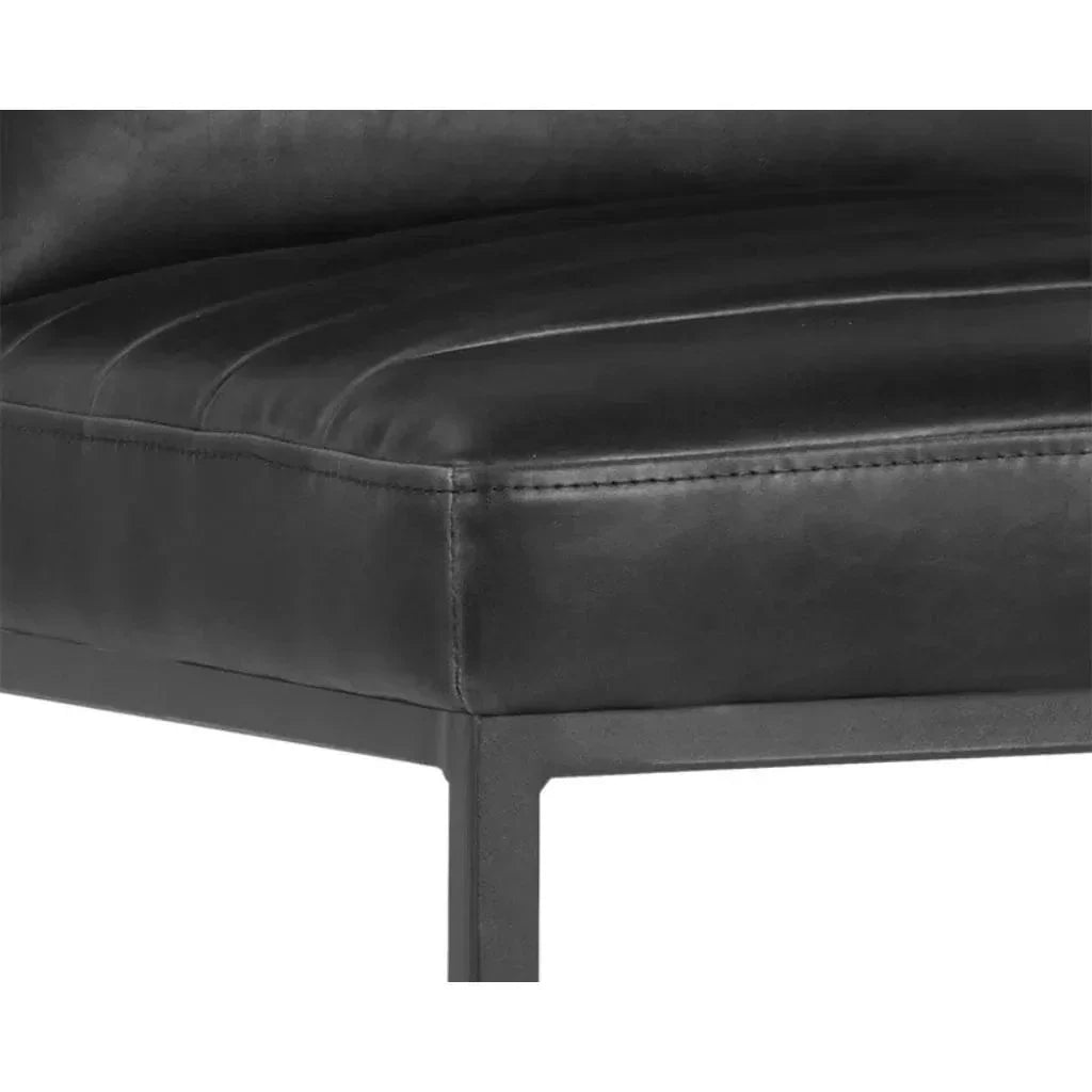 SUNPAN Spyros Leather Counter Stool
