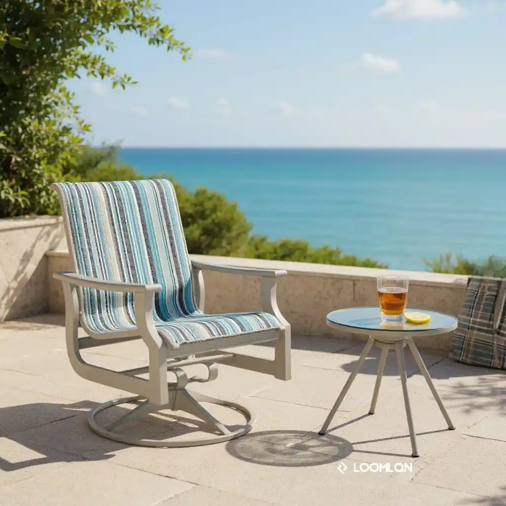 St. Catherine Sling Swivel Rocker