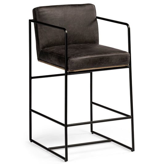 Mercana Stamford Leather Counter Stool