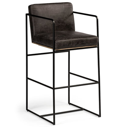 Stamford Leather Bar Stool