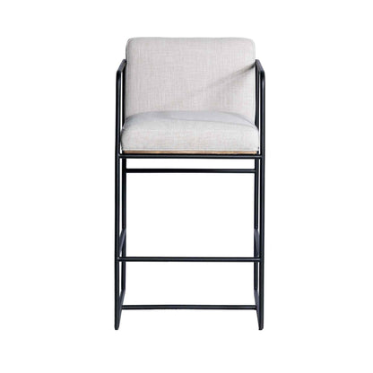 Mercana Stamford Leather Seat Counter Stool 2PC