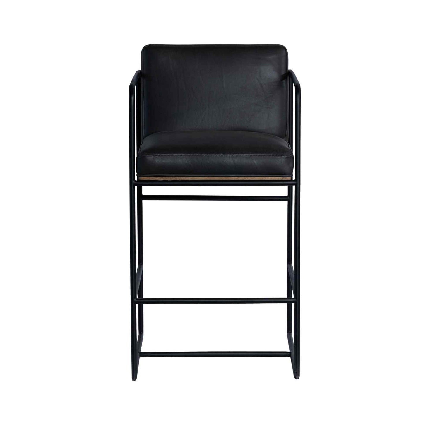Stamford Leather Seat Counter Stool 2PC