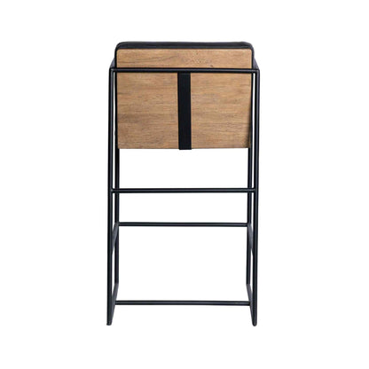 Stamford Leather Seat Counter Stool 2PC