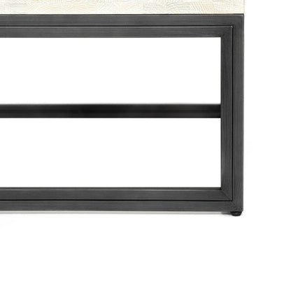 LH Home Starlight Wooden Square Coffee Table