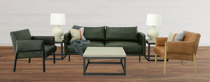 LH Home Starlight Wooden Square Coffee Table