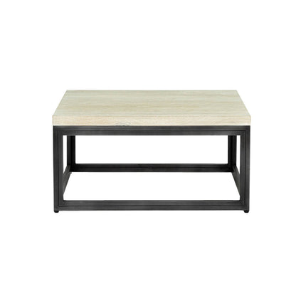 LH Home Starlight Wooden Square Coffee Table