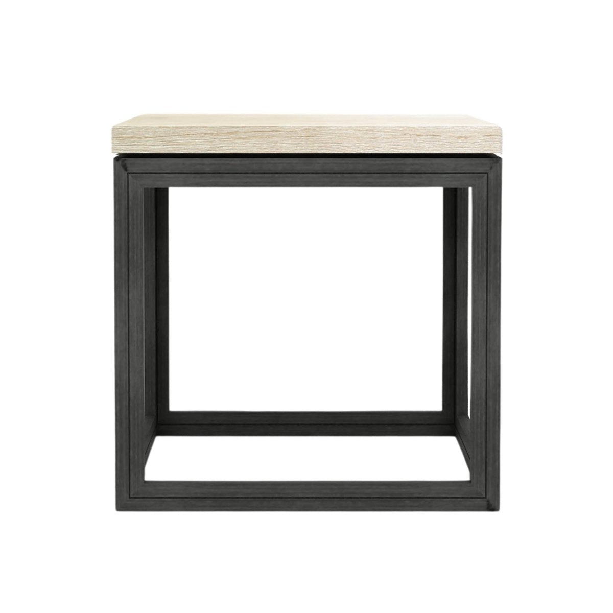 LH Home Starlight Wooden Square Side Table