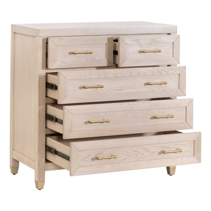 Stella 5-Drawer High Chest-Dressers-Essentials For Living-Sideboards and Things