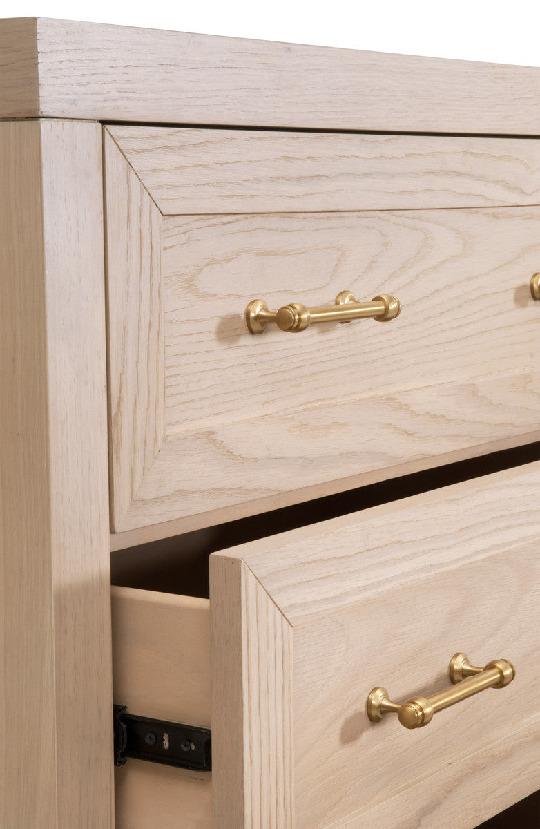 Stella 6-Drawer Double Dresser-Dressers-Essentials For Living-Sideboards and Things