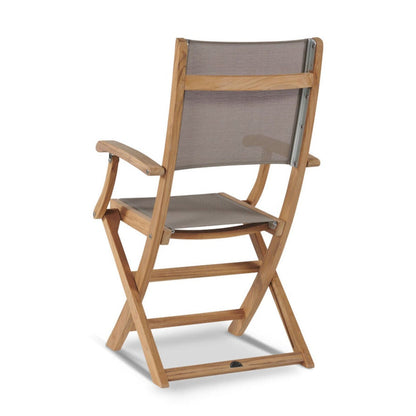 Stella Teak Outdoor Folding Armchair-Outdoor Dining Chairs-HiTeak-Sideboards and Things