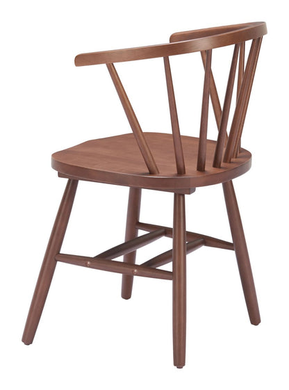 Zuo Modern Stenger Painted Wooden Dining Chair 2PC
