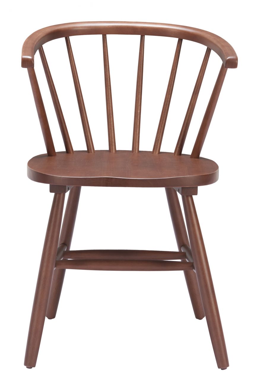 Zuo Modern Stenger Painted Wooden Dining Chair 2PC