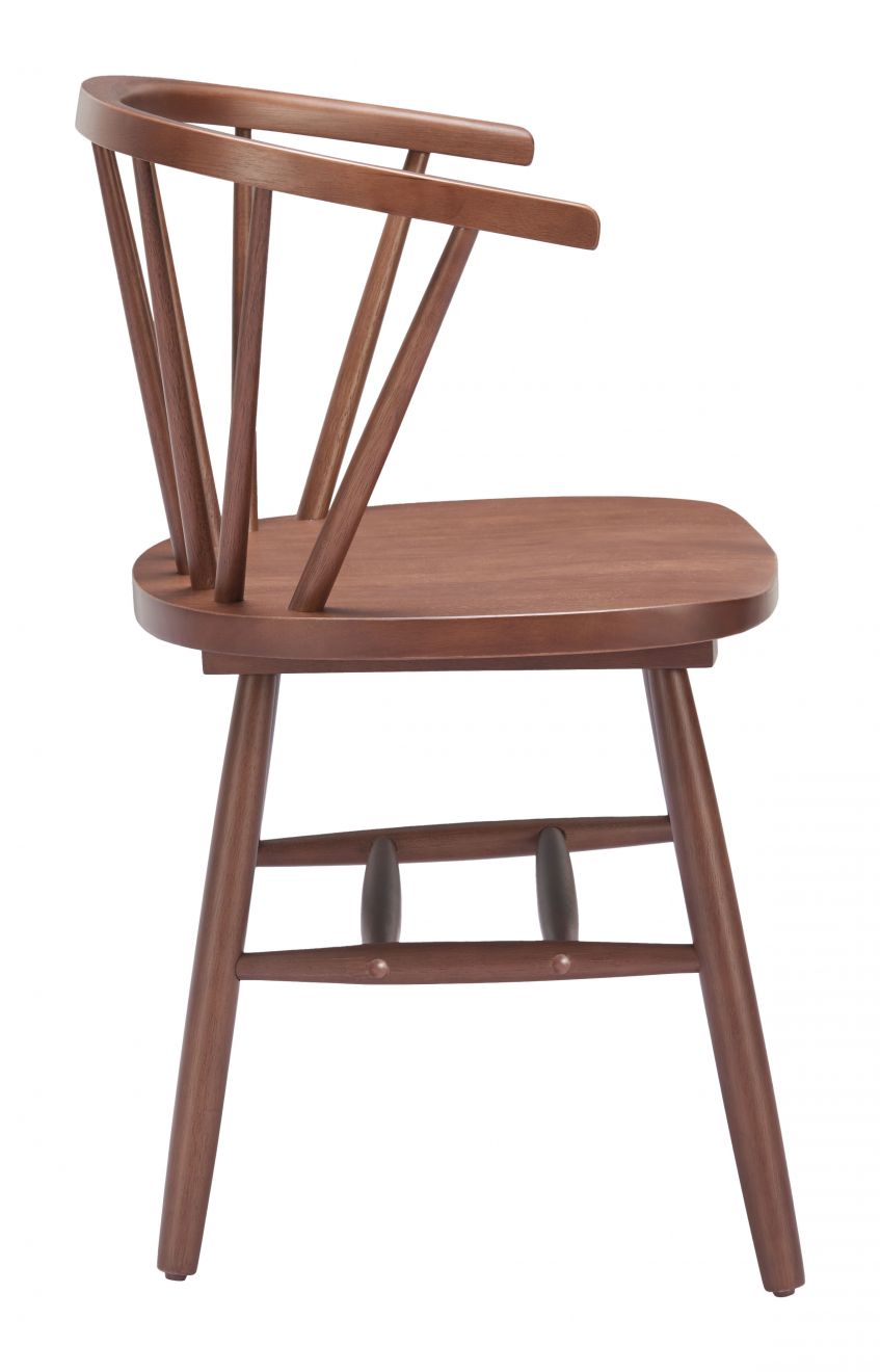 Zuo Modern Stenger Painted Wooden Dining Chair 2PC