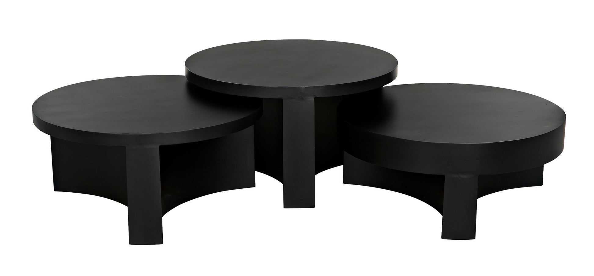 Steward Coffee Table, A-Coffee Tables-Noir-Sideboards and Things