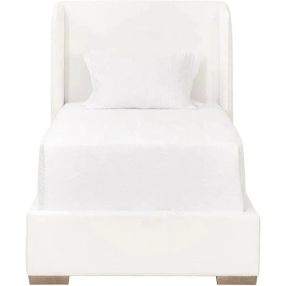 Stewart LiveSmart White Platform Bed Frame - LOOMLAN - Essentials For Living - Beds