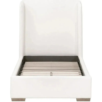 Stewart LiveSmart White Platform Bed Frame - LOOMLAN - Essentials For Living - Beds