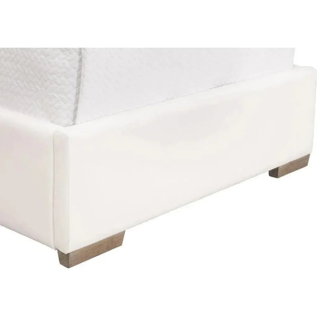 Stewart LiveSmart White Platform Bed Frame - LOOMLAN - Essentials For Living - Beds