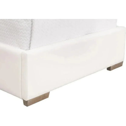 Stewart LiveSmart White Platform Bed Frame - LOOMLAN - Essentials For Living - Beds