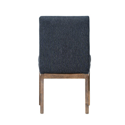 LH Home Stili Soft Chenille Fabric Dining Chair (Set of 2)