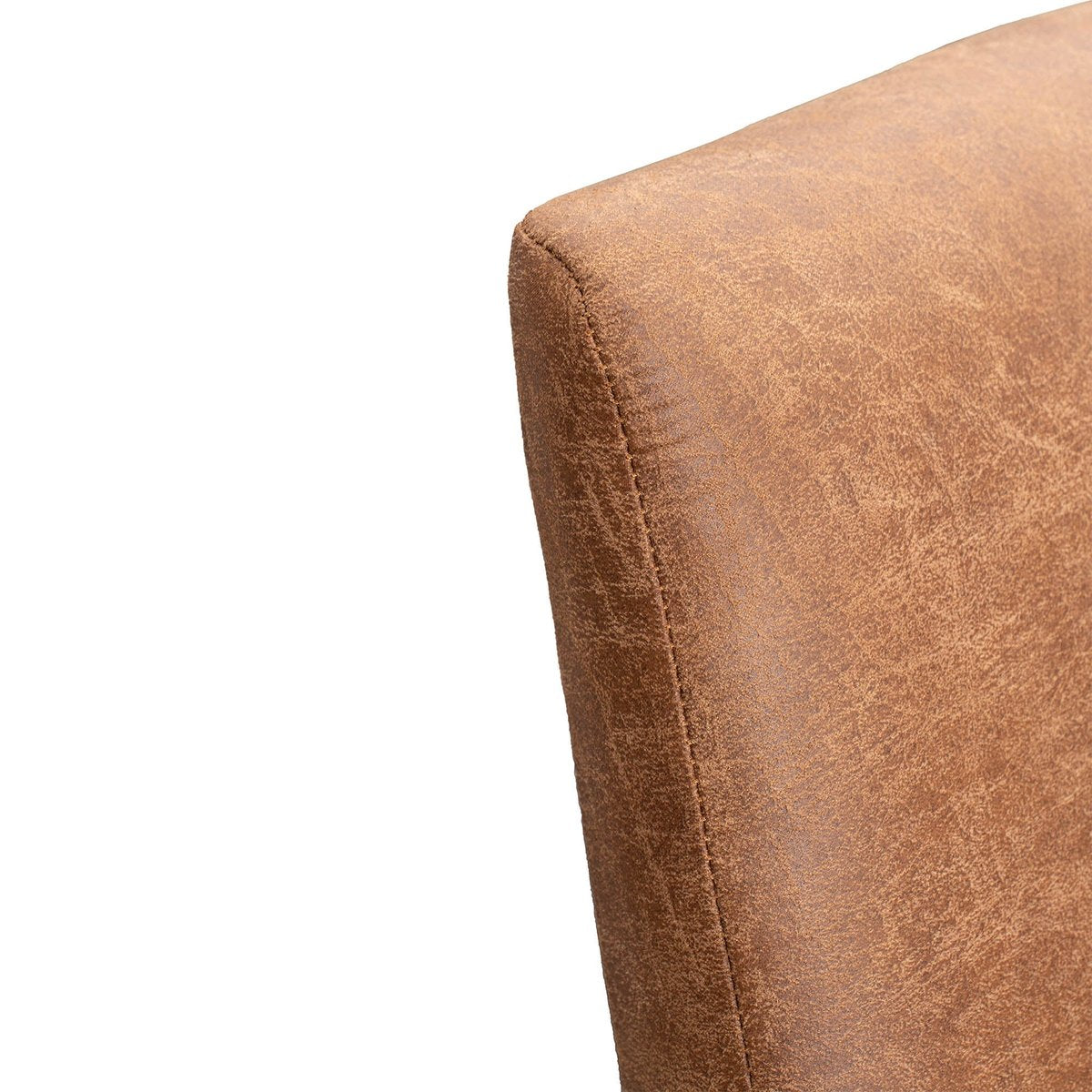 LH Home Stili Soft Chenille Fabric Dining Chair (Set of 2)