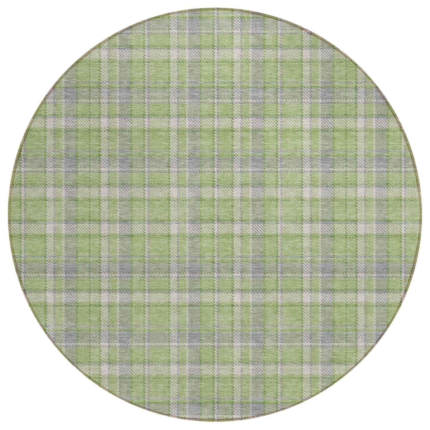 Addison Rugs Still Bloom Green Washable Indoor-Outdoor Rug