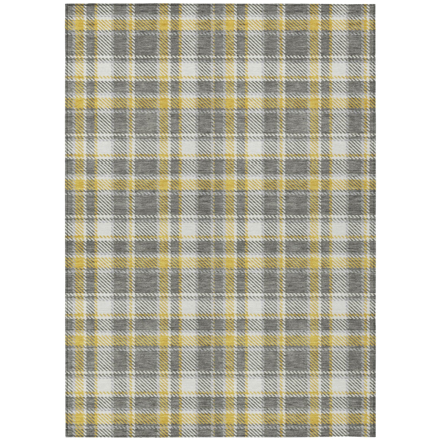 Addison Rugs Still Bloom Grey Washable Indoor-Outdoor Rug