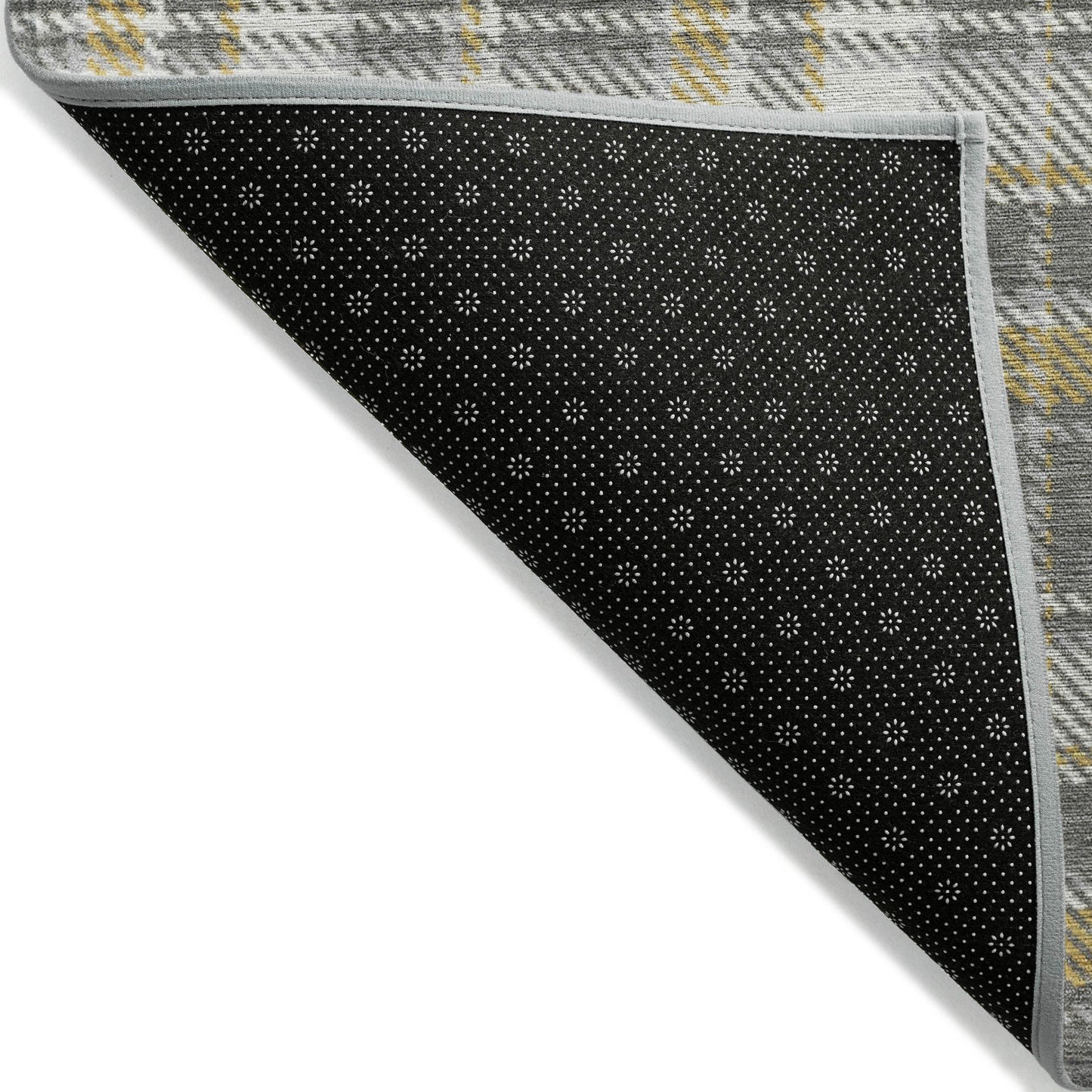 Addison Rugs Still Bloom Grey Washable Indoor-Outdoor Rug