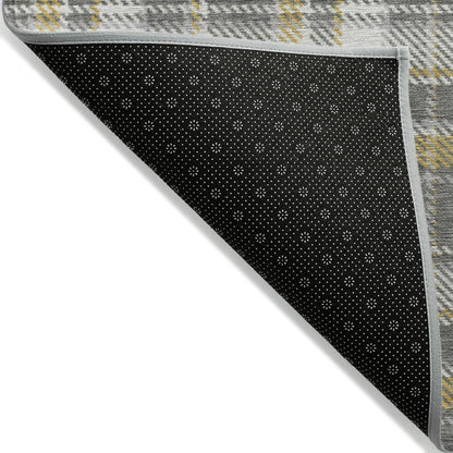 Addison Rugs Still Bloom Grey Washable Indoor-Outdoor Rug