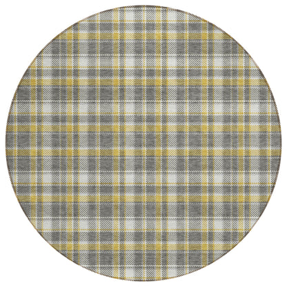 Addison Rugs Still Bloom Grey Washable Indoor-Outdoor Rug
